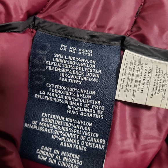 Tommy Hilfiger- Natural Down Jacket - Size Medium - Picture 6 of 12